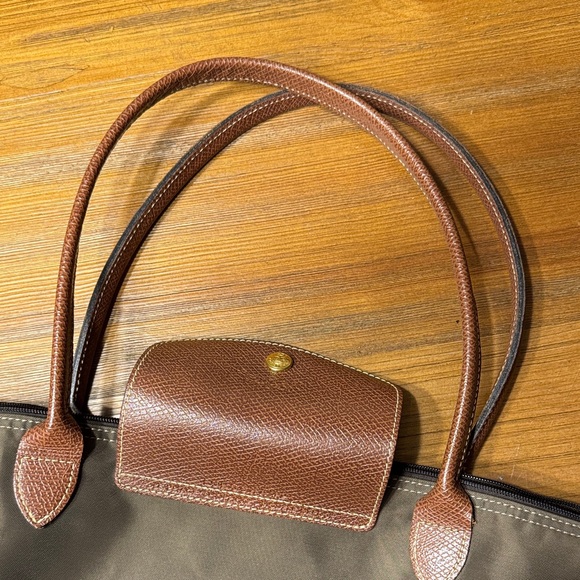 Longchamp Canvas Tote Purse - Picture 4 of 8